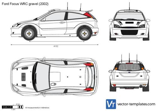 Ford Focus WRC gravel