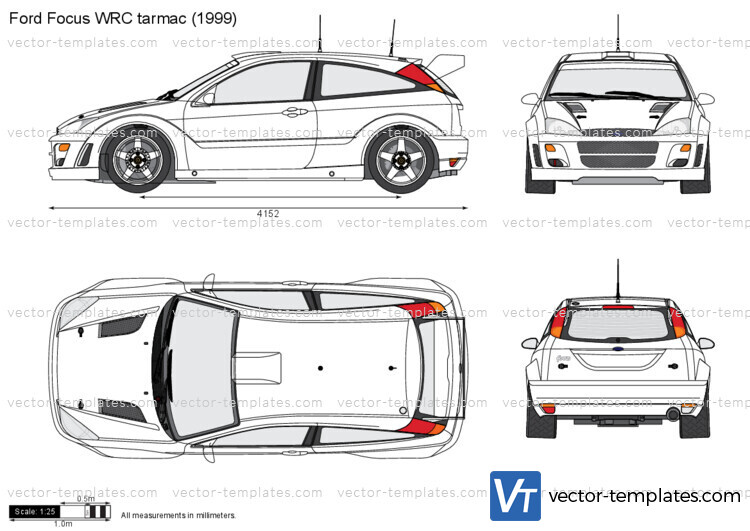 Ford Focus WRC tarmac