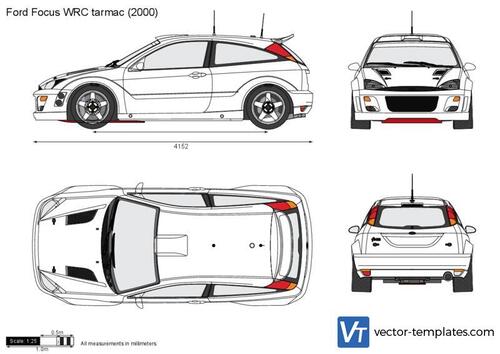 Ford Focus WRC tarmac