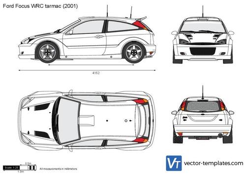 Ford Focus WRC tarmac