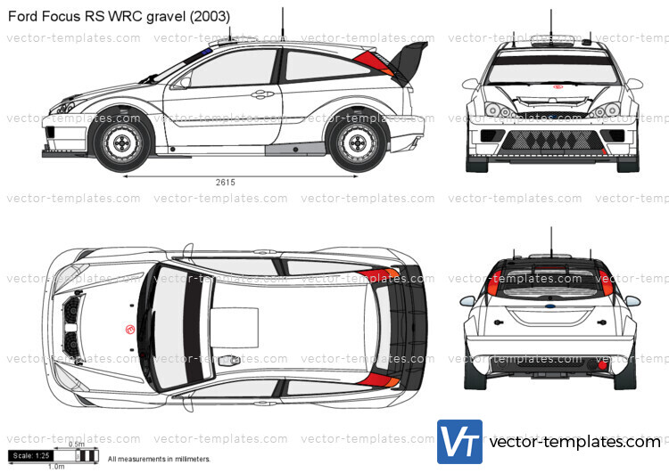 Ford Focus RS WRC gravel