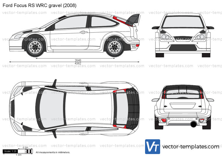 Ford Focus RS WRC gravel