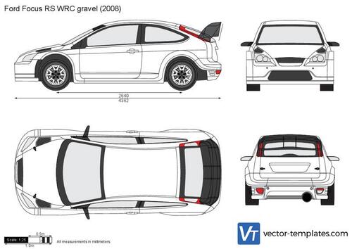 Ford Focus RS WRC gravel