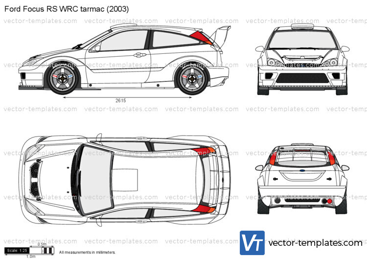 Ford Focus RS WRC tarmac