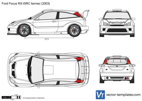 Ford Focus RS WRC tarmac