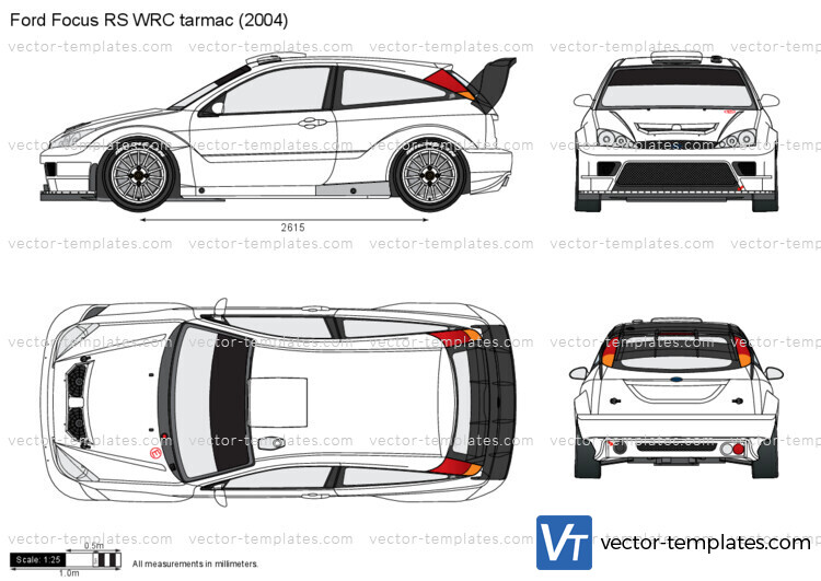 Ford Focus RS WRC tarmac