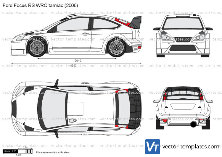 Ford Focus RS WRC tarmac