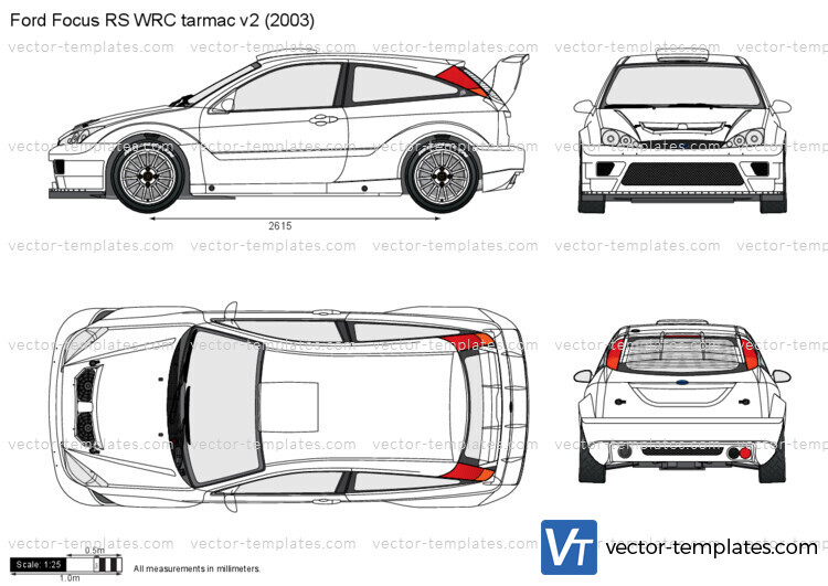 Ford Focus RS WRC tarmac v2