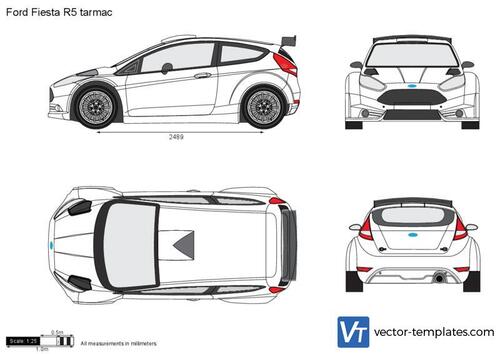 Ford Fiesta R5 tarmac