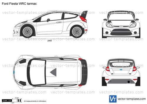 Ford Fiesta WRC tarmac