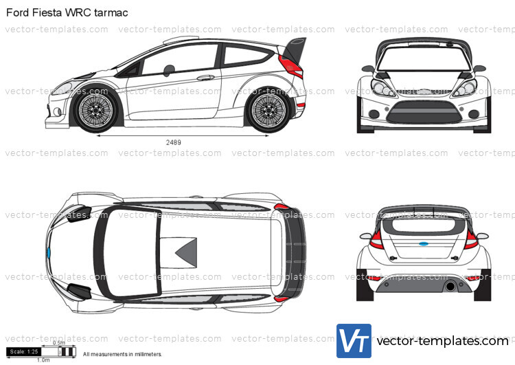 Ford Fiesta WRC tarmac