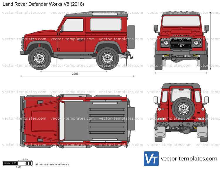 Land Rover Defender Works V8