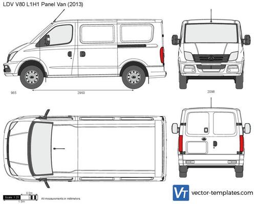 LDV V80 L1H1 Panel Van