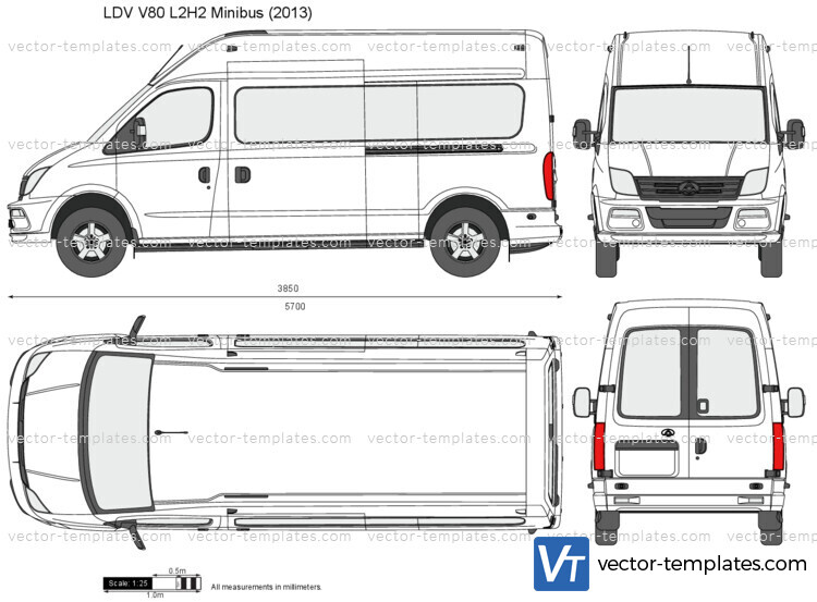 LDV V80 L2H2 Minibus