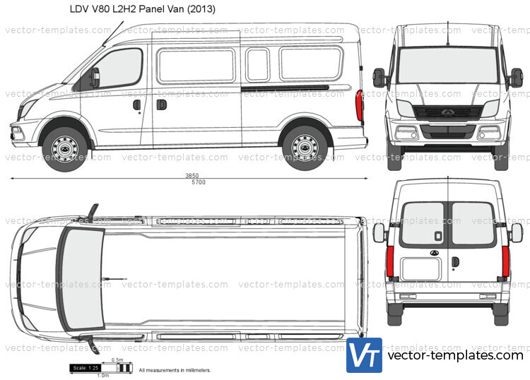 LDV V80 L2H2 Panel Van