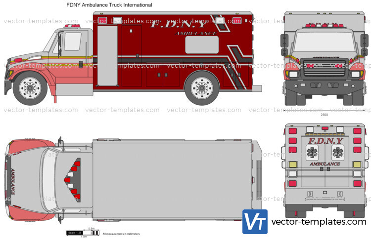 FDNY Ambulance Truck International