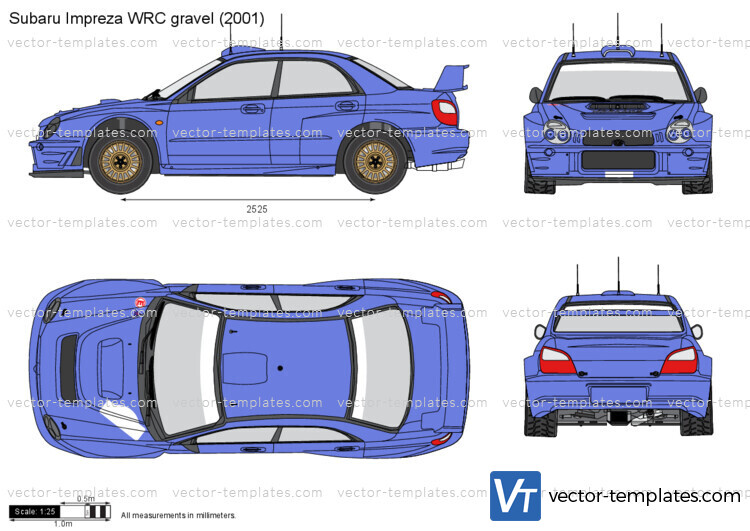 Subaru Impreza WRC gravel