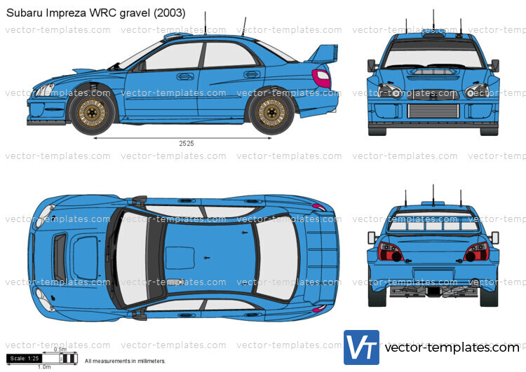 Subaru Impreza WRC gravel