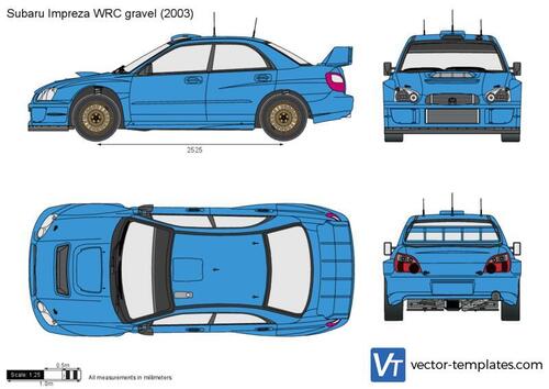 Subaru Impreza WRC gravel