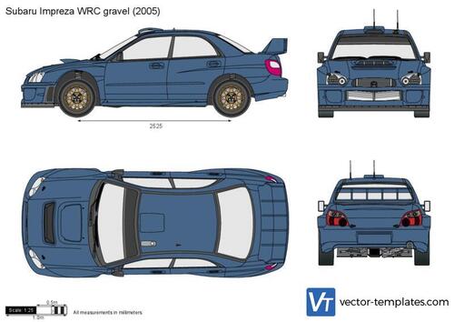 Subaru Impreza WRC gravel