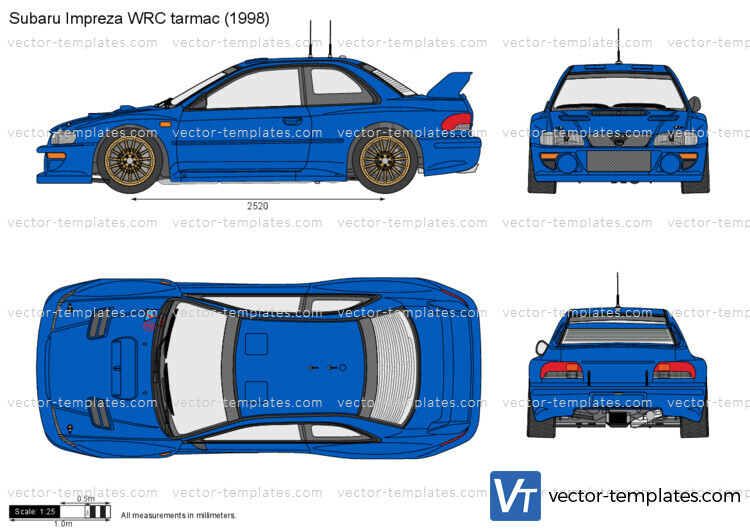 Subaru Impreza WRC tarmac