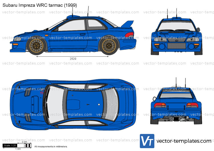 Subaru Impreza WRC tarmac