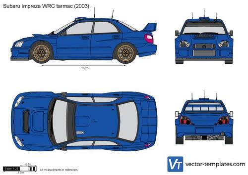 Subaru Impreza WRC tarmac