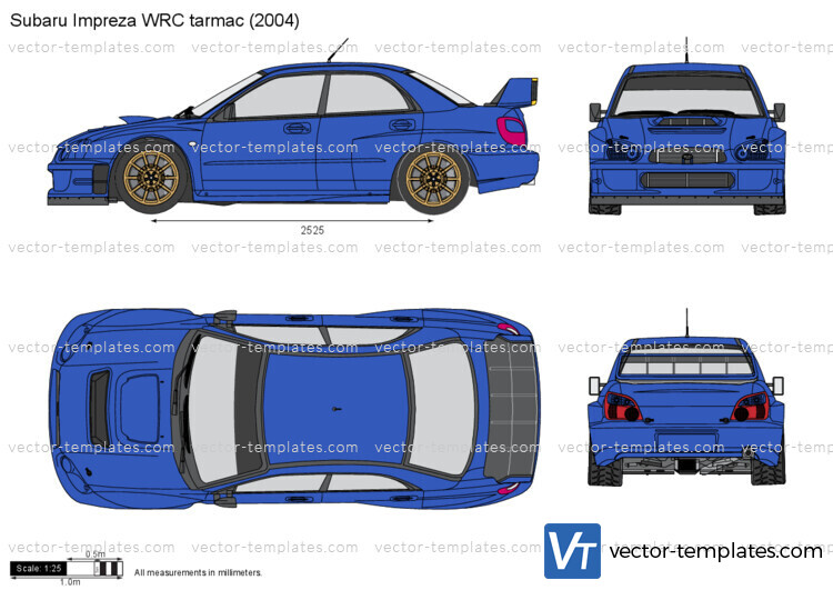 Subaru Impreza WRC tarmac