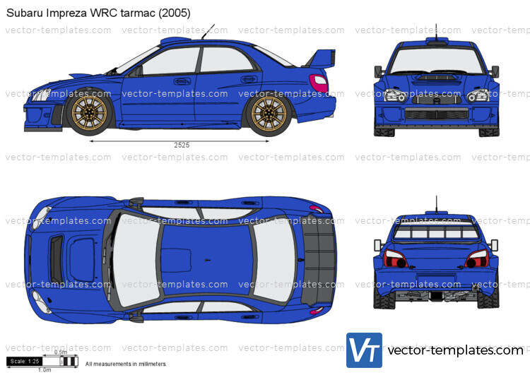 Subaru Impreza WRC tarmac