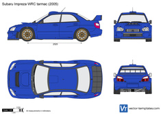 Subaru Impreza WRC tarmac