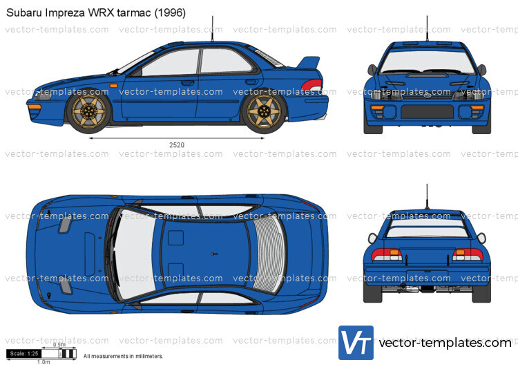 Subaru Impreza WRX tarmac