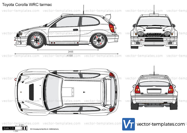 Toyota Corolla WRC tarmac