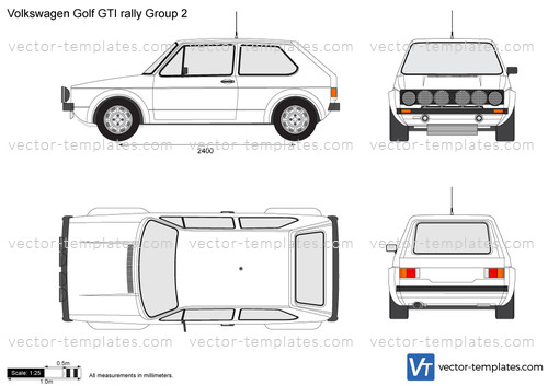 Volkswagen Golf GTI rally Group 2