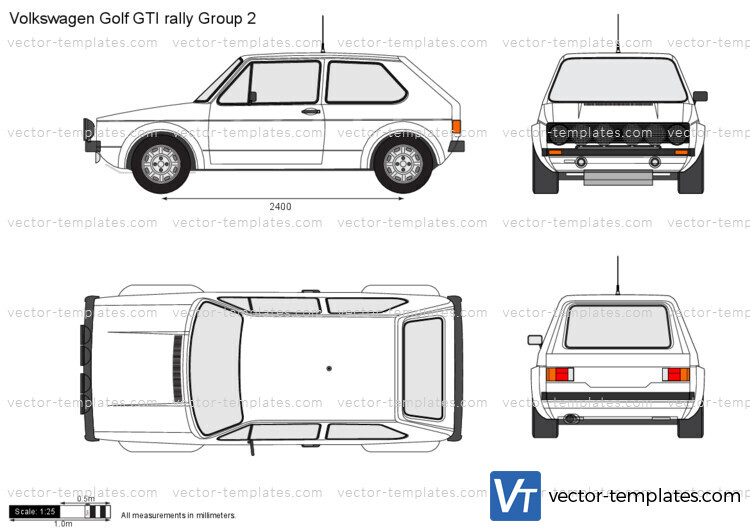 Volkswagen Golf GTI rally Group 2