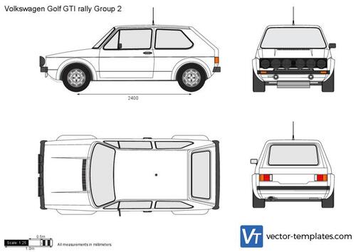 Volkswagen Golf GTI rally Group 2