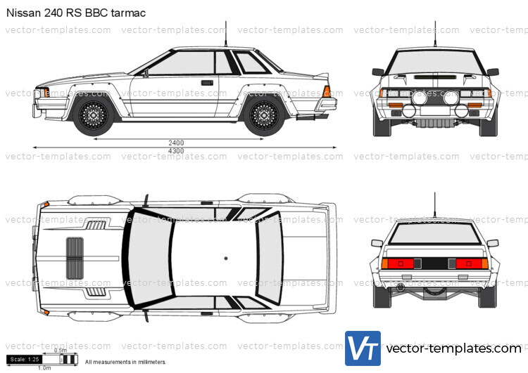 Nissan 240 RS BBC tarmac