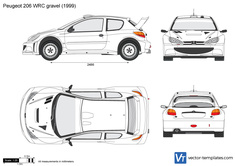 Peugeot 206 WRC gravel