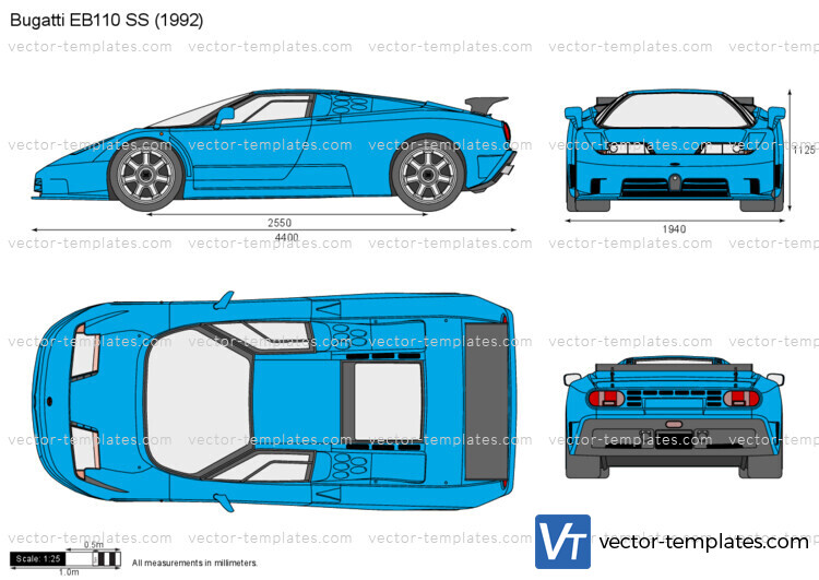 Bugatti EB110 SS