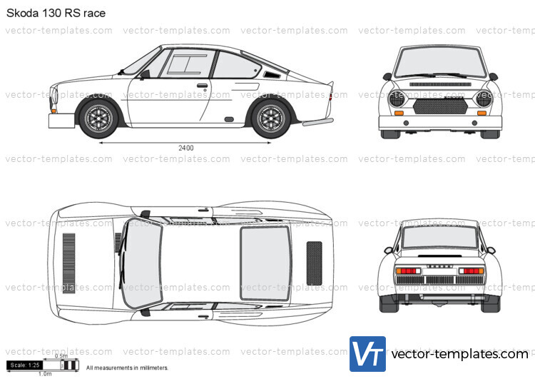 Skoda 130 RS race