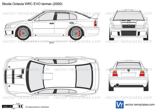 Skoda Octavia WRC EVO tarmac
