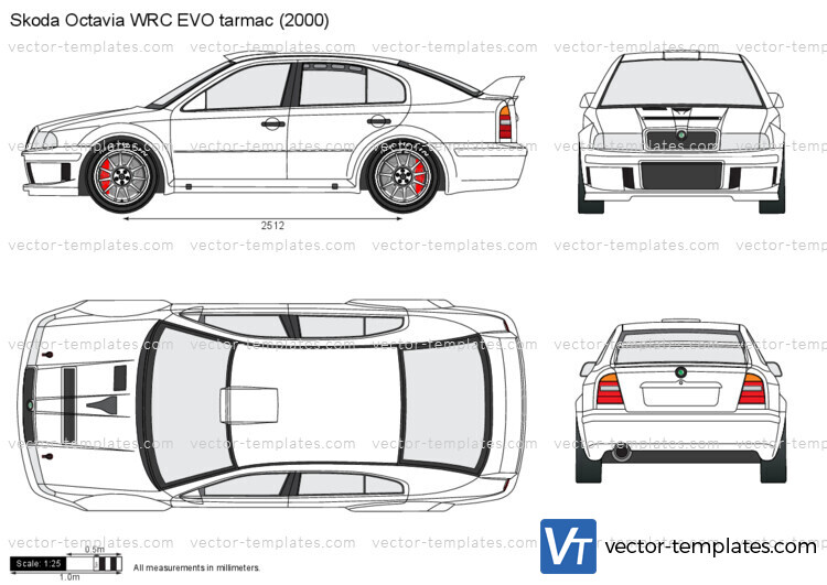 Skoda Octavia WRC EVO tarmac