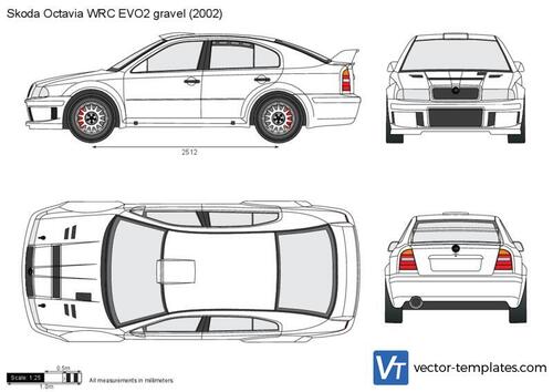 Skoda Octavia WRC EVO2 gravel