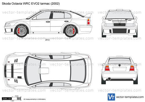 Skoda Octavia WRC EVO2 tarmac