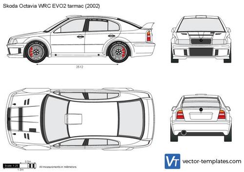 Skoda Octavia WRC EVO2 tarmac