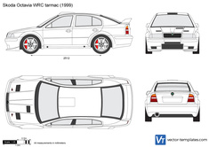 Skoda Octavia WRC tarmac