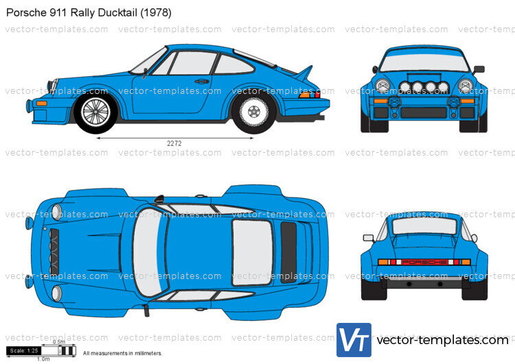 Porsche 911 Rally Ducktail