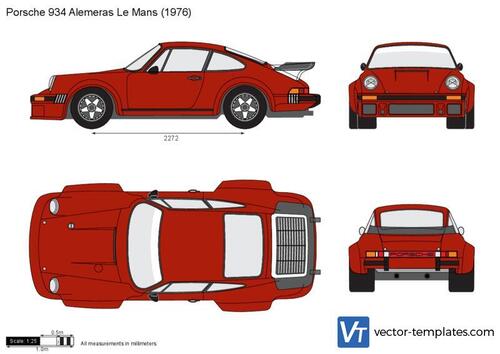 Porsche 934 Alemeras Le Mans