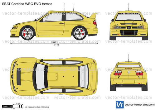 SEAT Cordoba WRC EVO tarmac