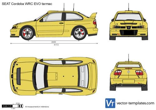 SEAT Cordoba WRC EVO tarmac