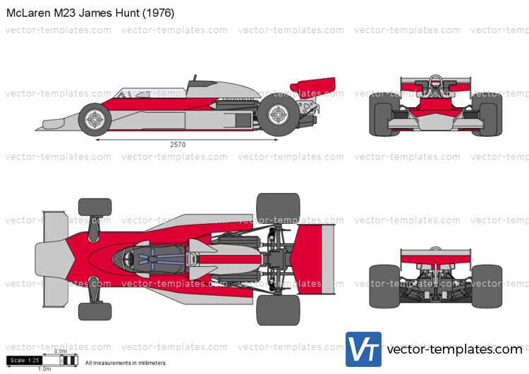 McLaren M23 James Hunt F1 Formula 1